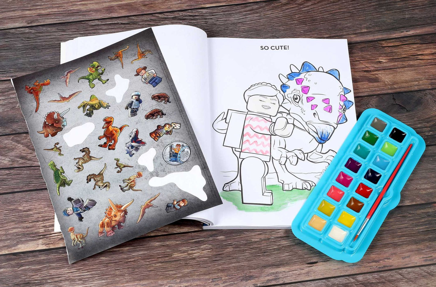 LEGO(R) Jurassic World(TM): Let's Paint Dinosaurs