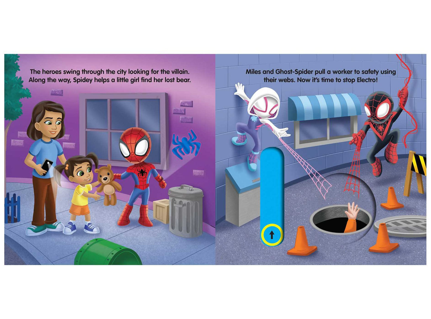 Marvel Spidey and his Amazing Friends: Glow Webs Glow!