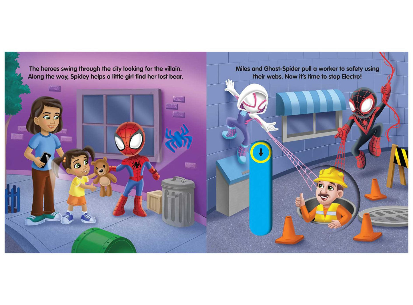 Marvel Spidey and his Amazing Friends: Glow Webs Glow!