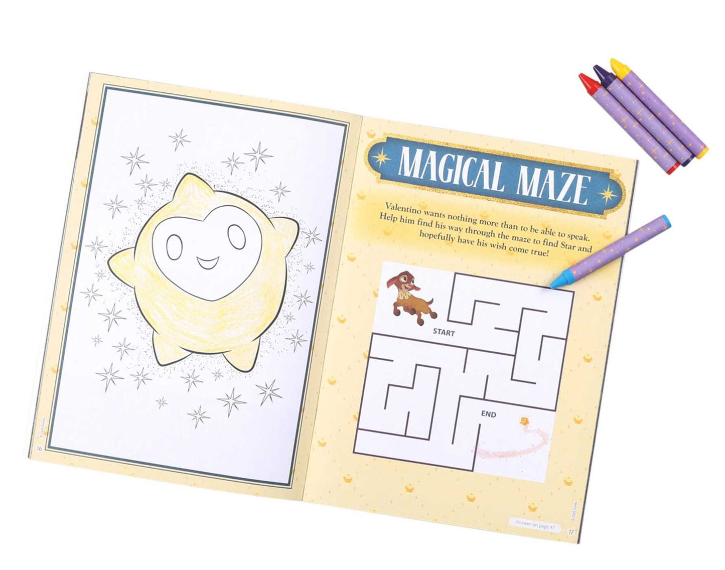 Disney Wish: The Kingdom of Wishes Color and Craft