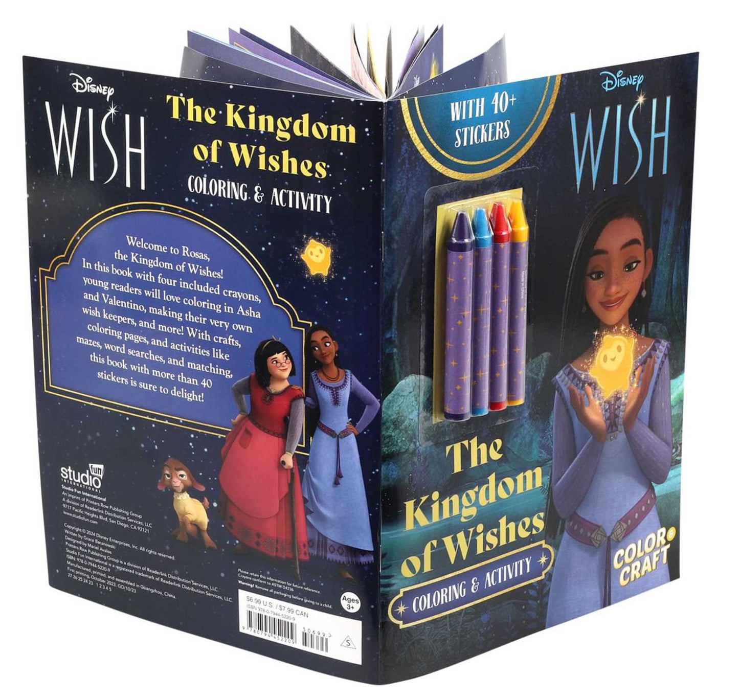 Disney Wish: The Kingdom of Wishes Color and Craft