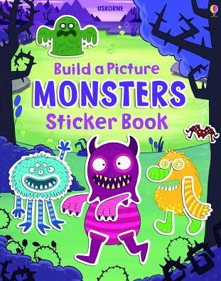 Build a Picture Monsters Sticker Book