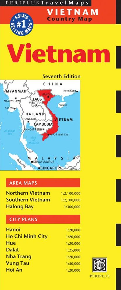 Vietnam Travel Map Seventh Edition