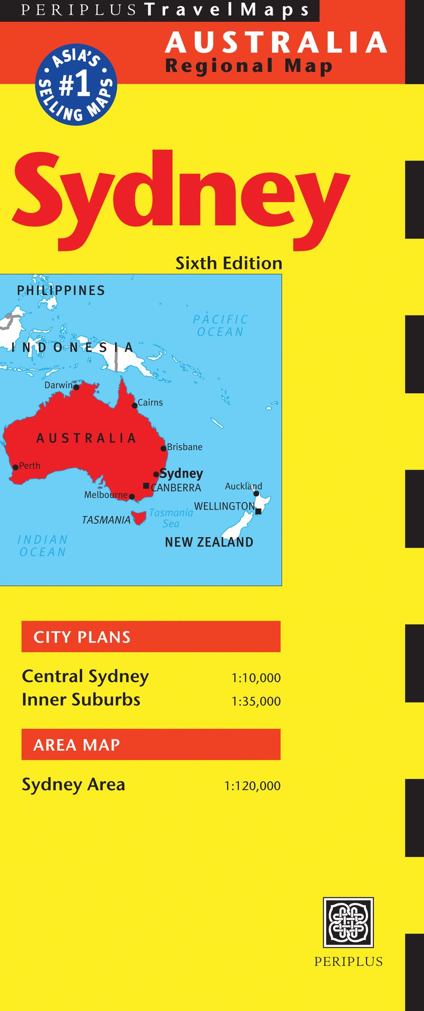 Sydney Travel Map Sixth Edition