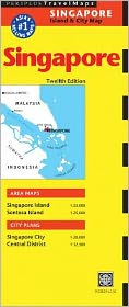 Singapore Travel Map Twelfth Edition