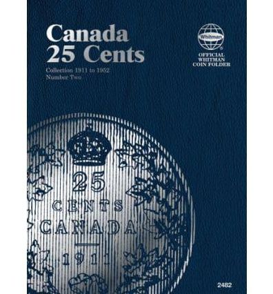Canada 25 Cents Vol2 1911-1952