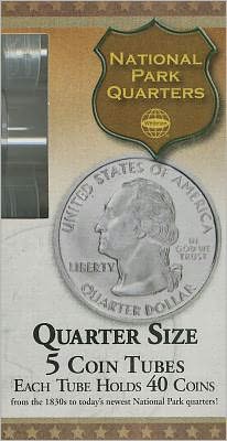 Quarter Size Coin Tube: 5 Count
