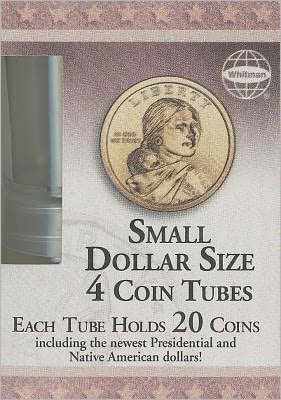 Small Dollar Size Coin Tubes : Each Tube Holds 20 Coins Including the Newest Presidential and Native American Dollars!