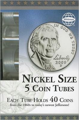 Nickel Coin Tube 5 Count Box