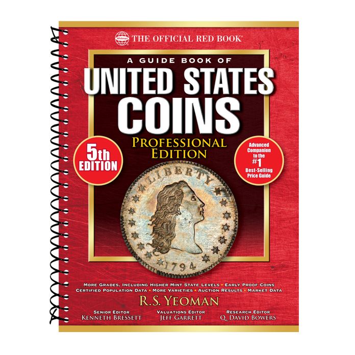 A Guide Book of United States Coins Professional Edition, 5th Edition