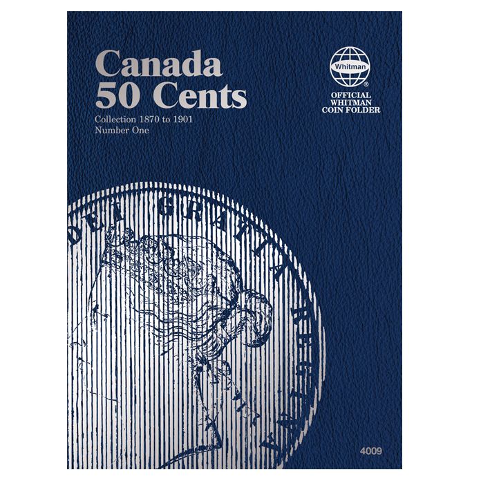 Canadian 50 Cent Folder #1, Queen Victoria 1870-1901