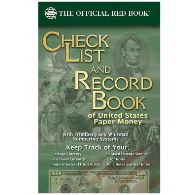 Book, Check List & Record Book Paper Money
