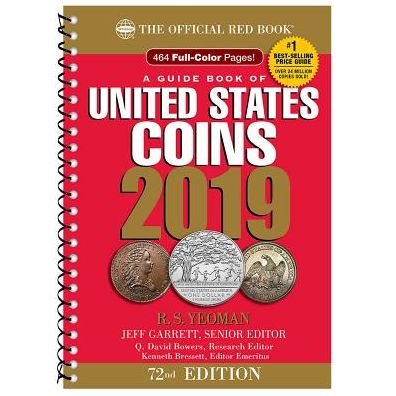 Book, Red Book Of US Coins 2019 CL