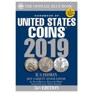 Book, Blue Book of US Coin 2019 TP