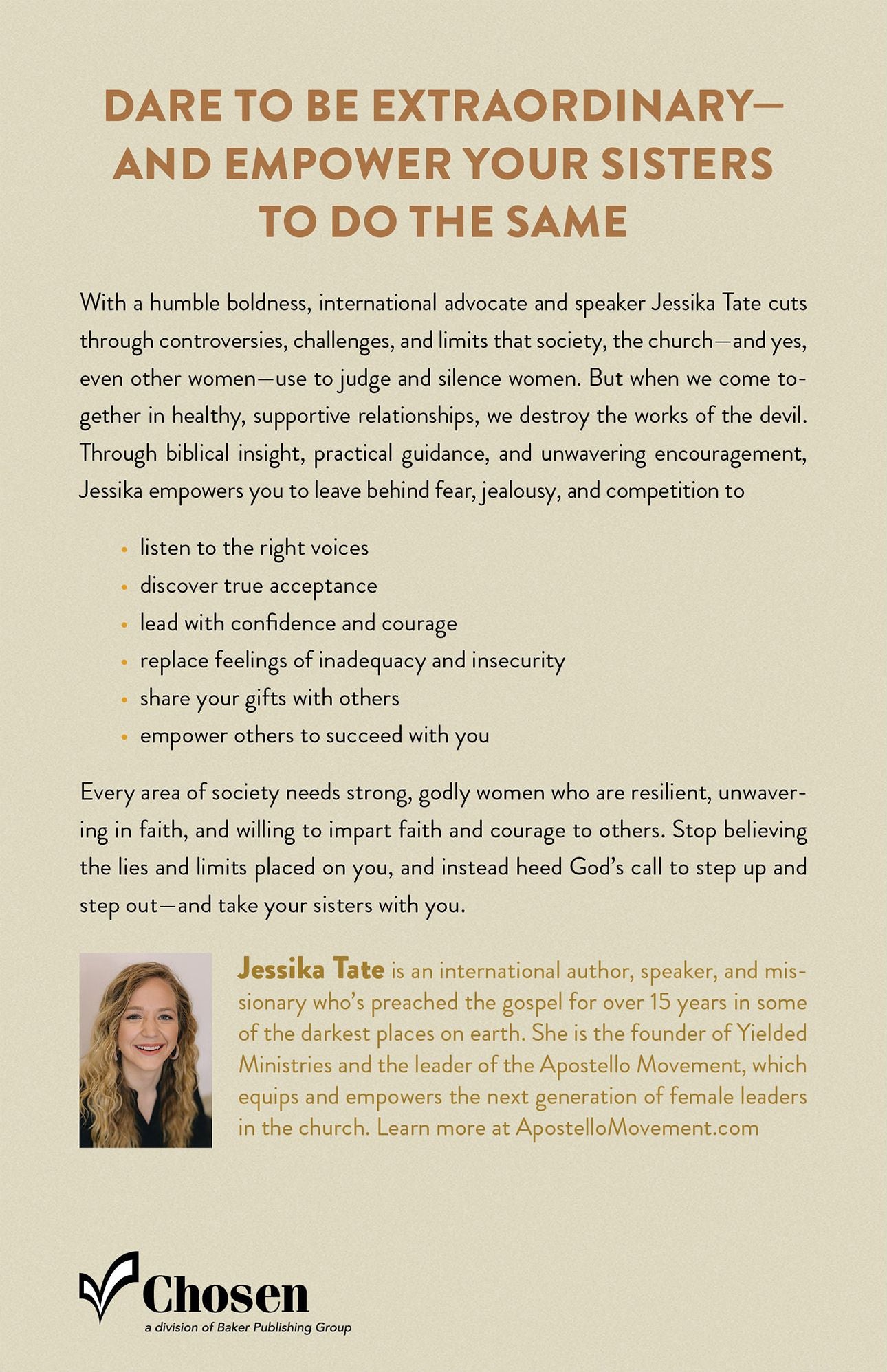When Women Support Women: Embracing God's Call to Be Yourself and Build Ladders for Others