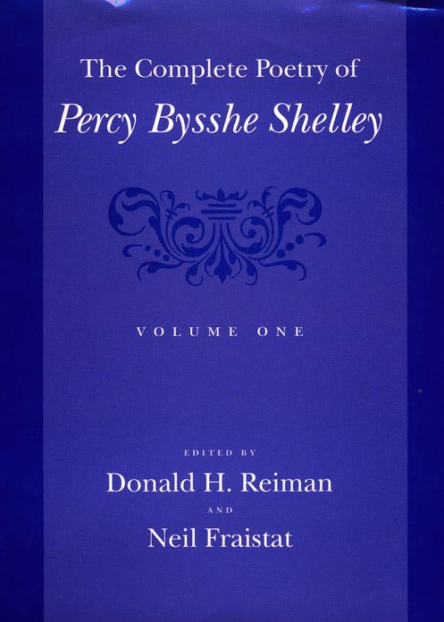 The Complete Poetry of Percy Bysshe Shelley