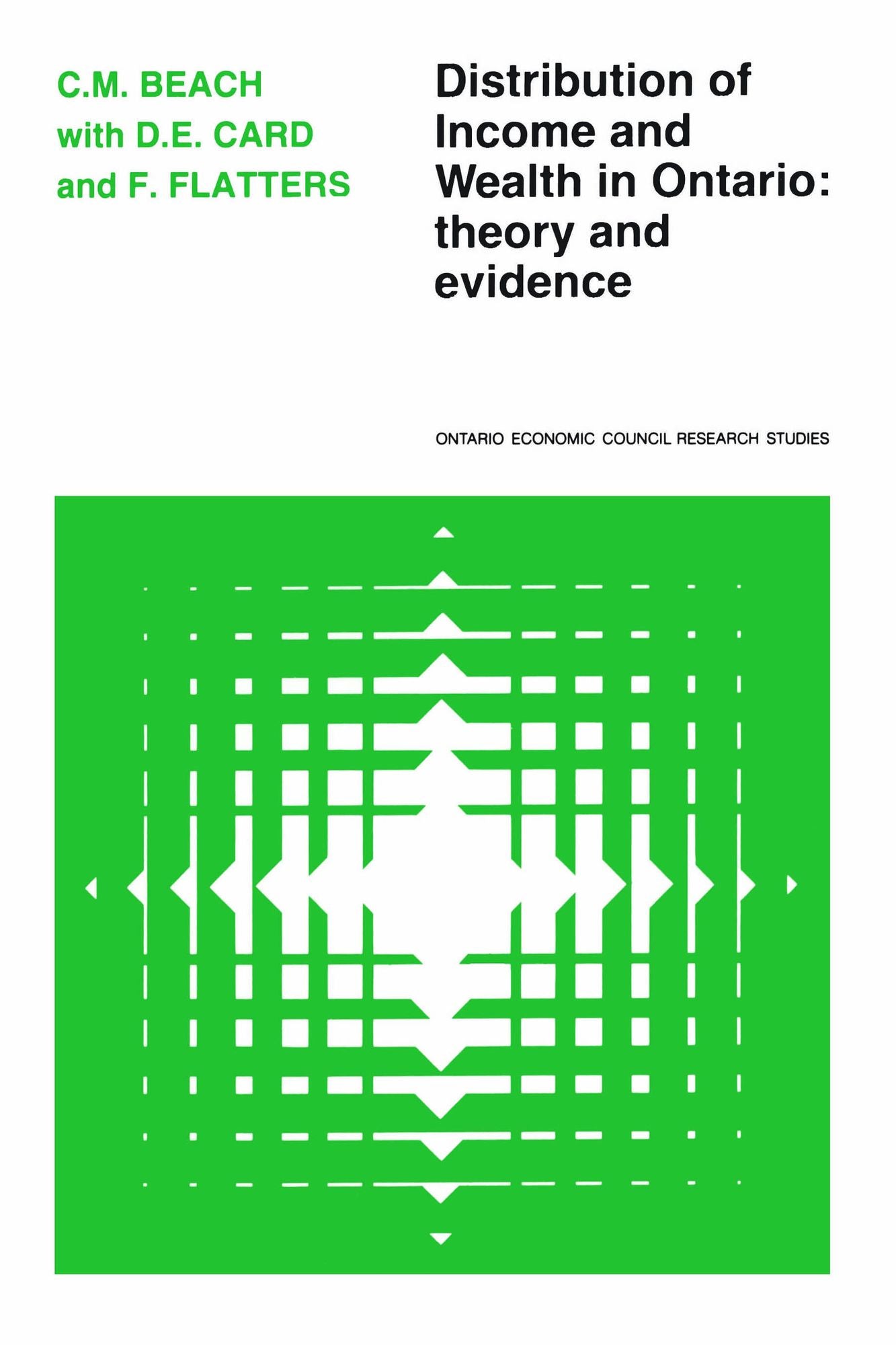 Distribution of Income and Wealth in Ontario: Theory and Evidence