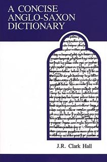 A Concise Anglo-Saxon Dictionary