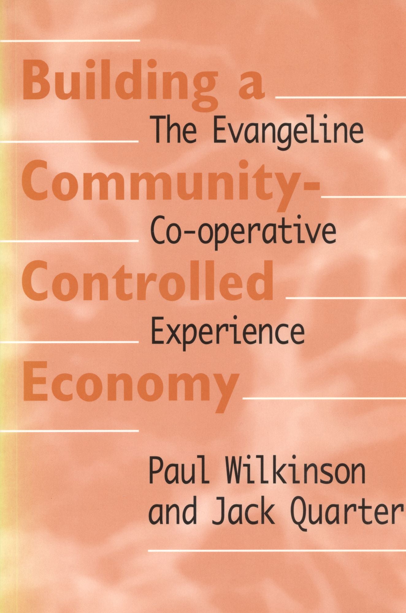 Building A Community-Controlled Economy