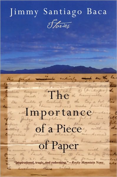 The Importance of a Piece of Paper: Stories