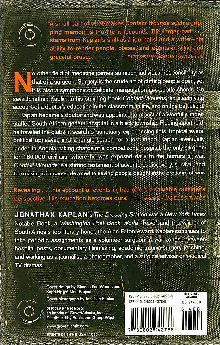 Contact Wounds: A War Surgeon's Education