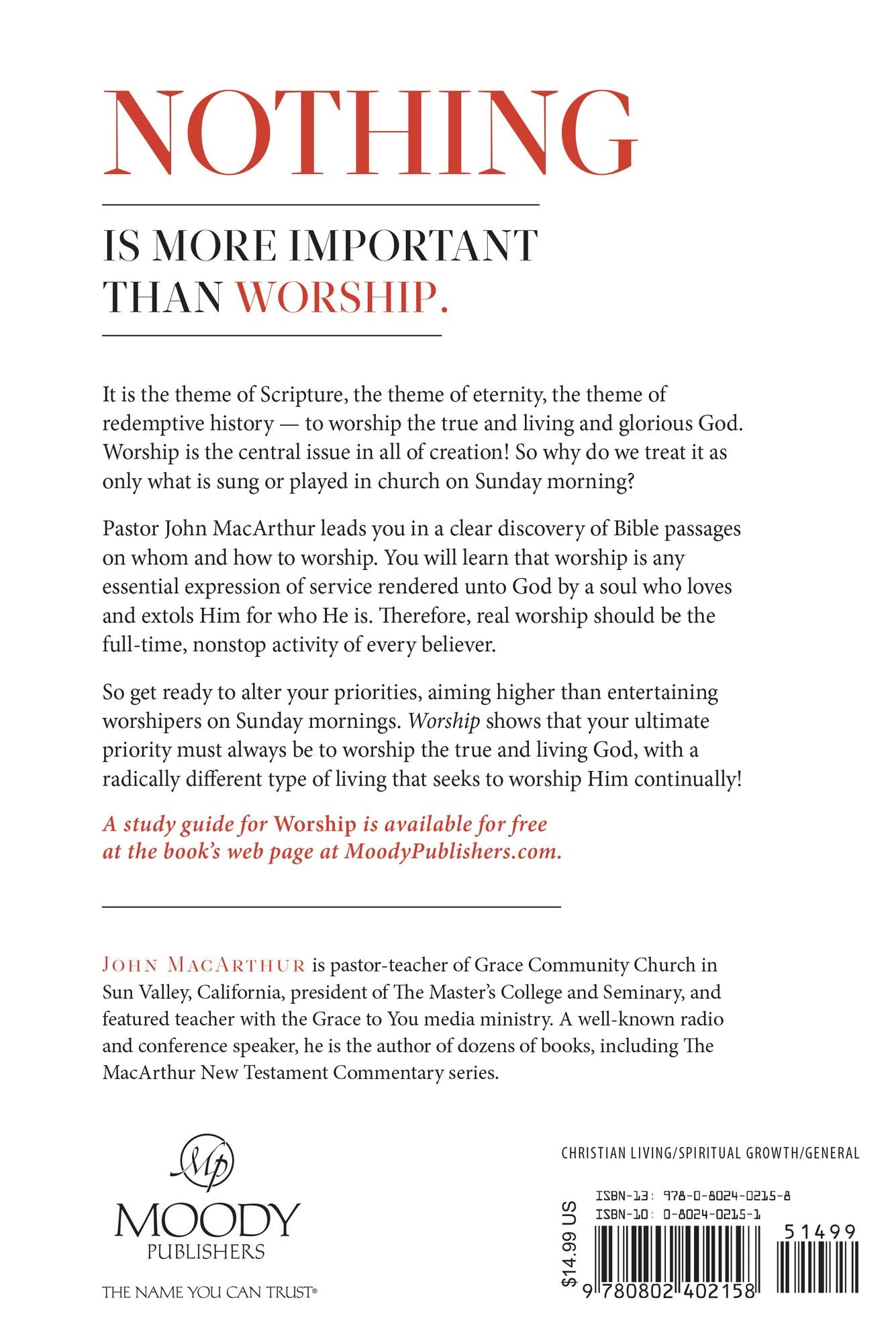 Worship: The Ultimate Priority