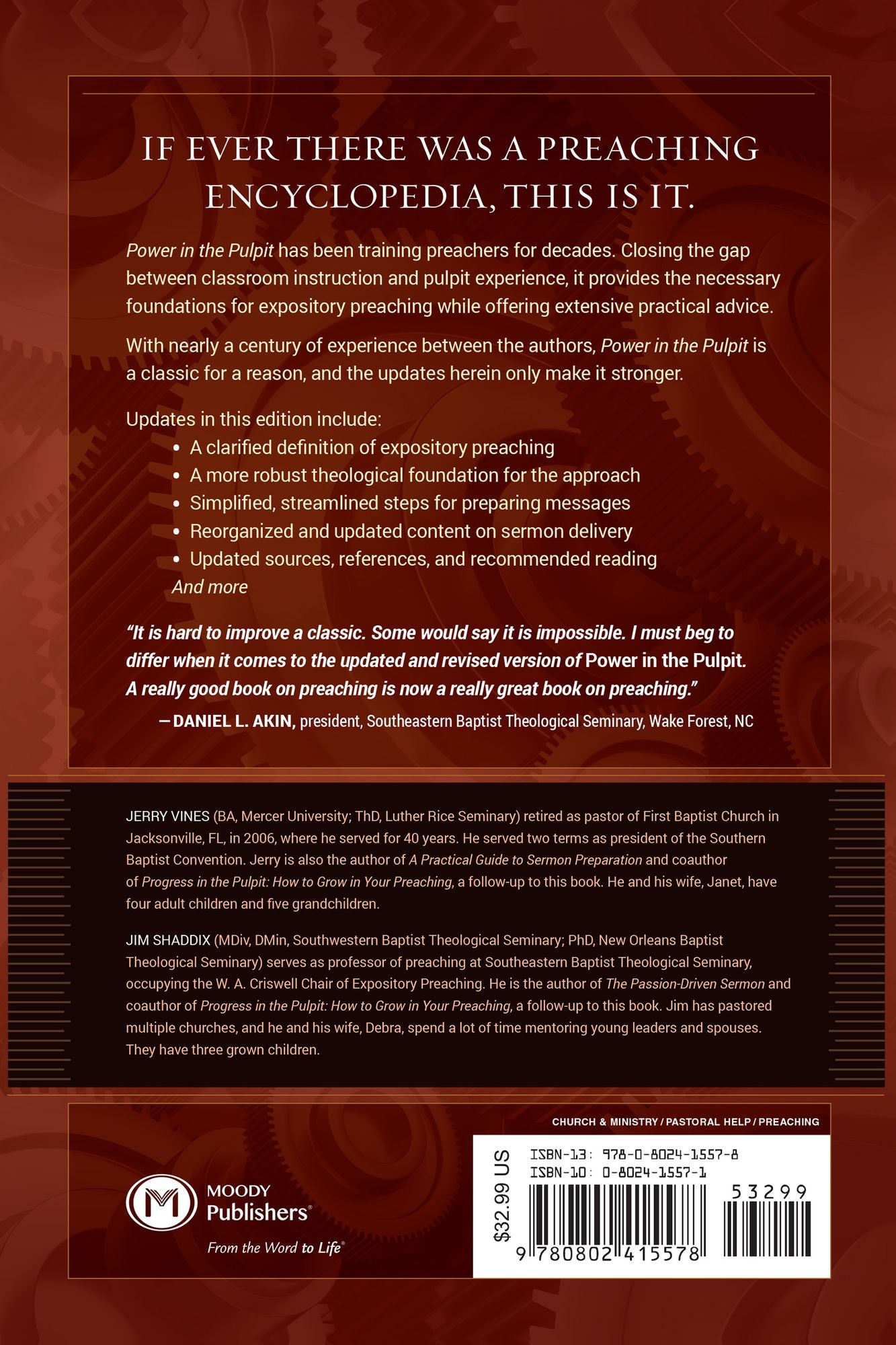 Power in the Pulpit: How to Prepare and Deliver Expository Sermons