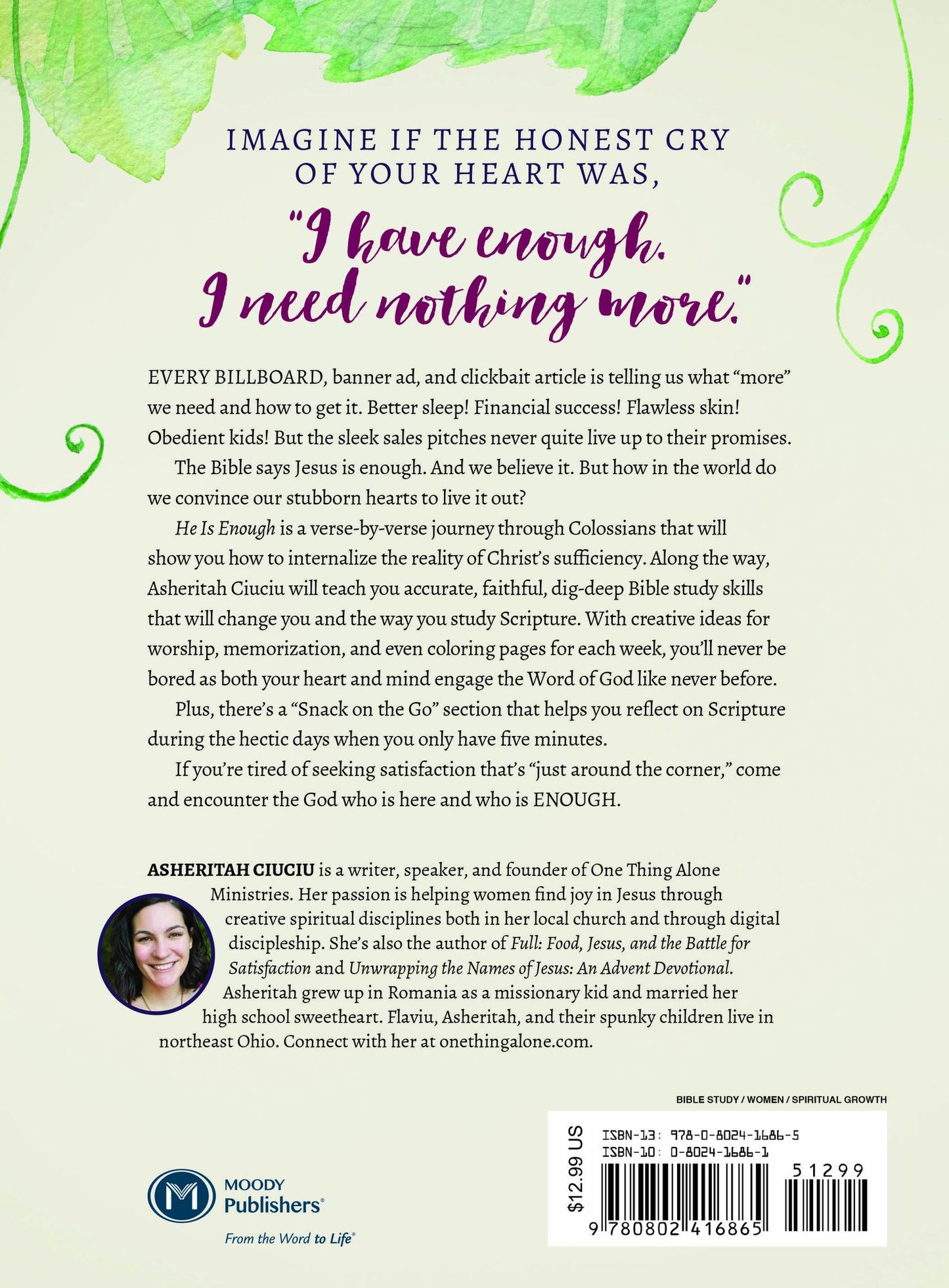 HE is Enough: Living in the Fullness of Jesus (A Study in Colossians)