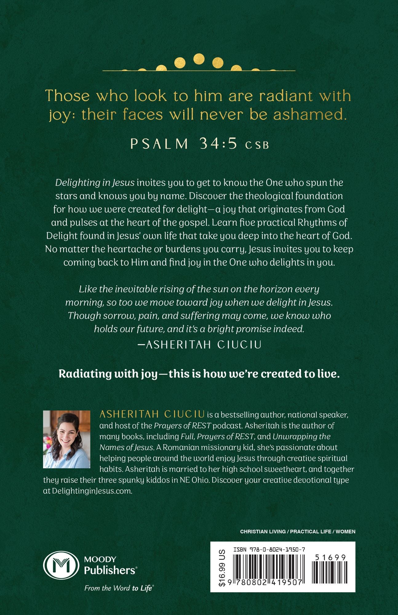 Delighting in Jesus: Rhythms to Restore Joy When You Feel Burdened, Broken, or Burned-Out