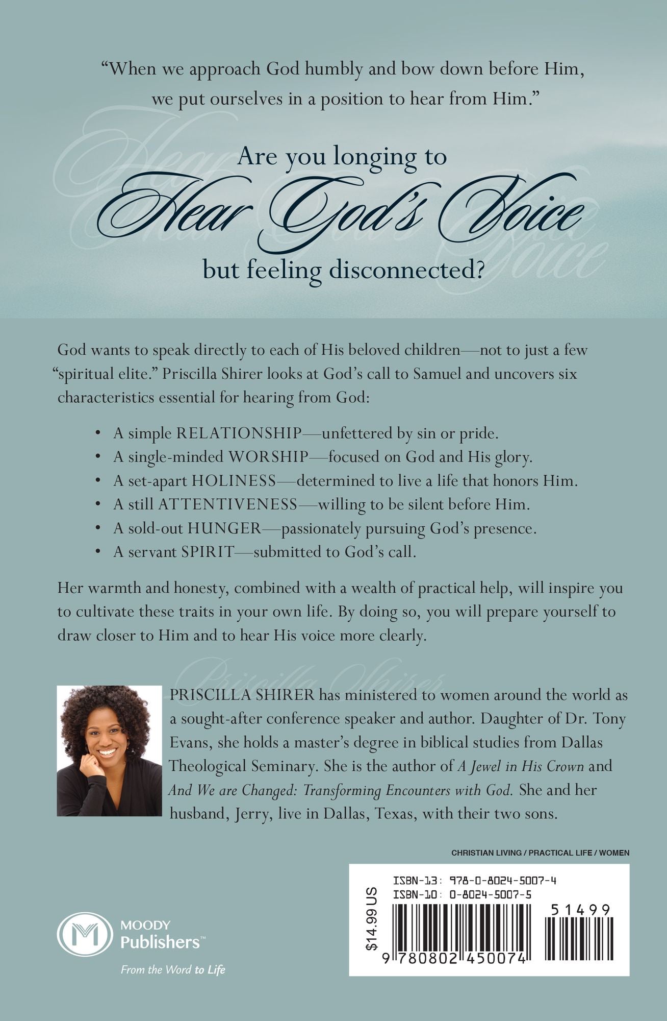 He Speaks to Me: Preparing to Hear From God