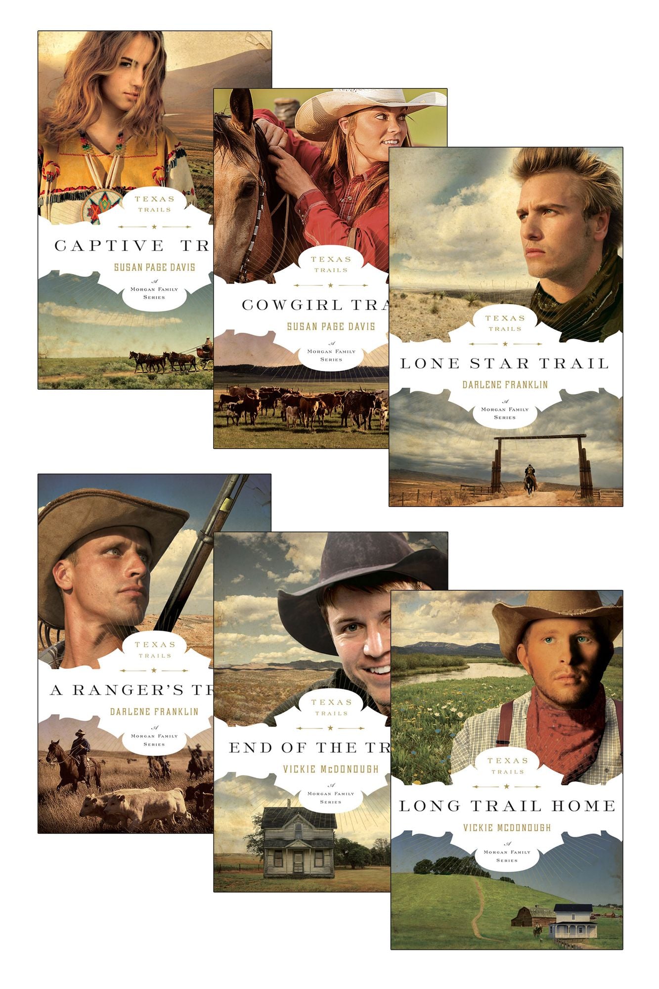 The Texas Trails Series: A Morgan Family Series
