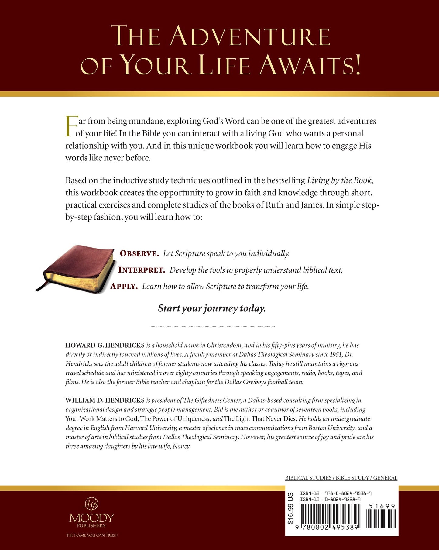 Living By the Book Workbook: The Art and Science of Reading the Bible