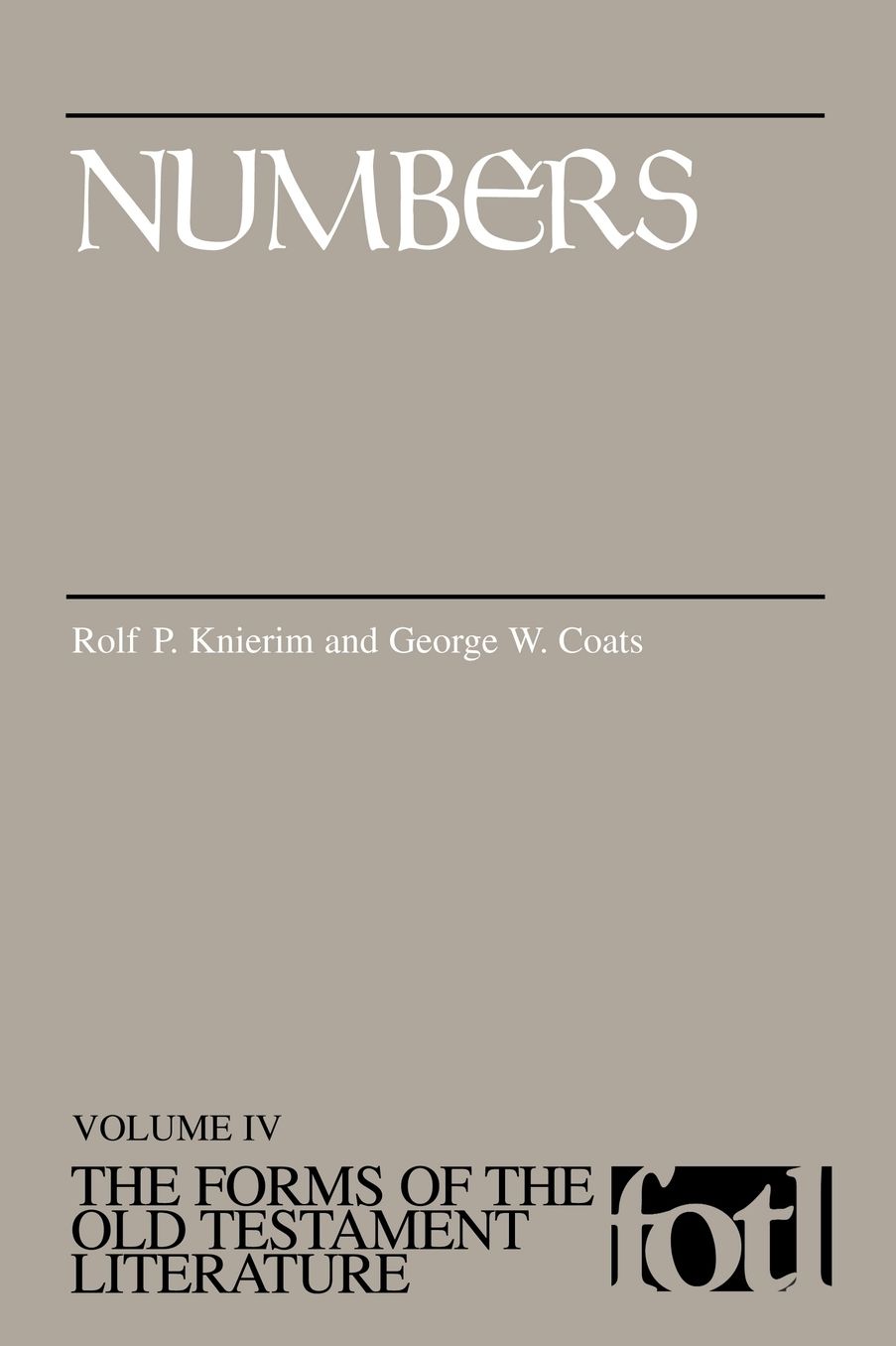 Forms Of Old Testament Literature