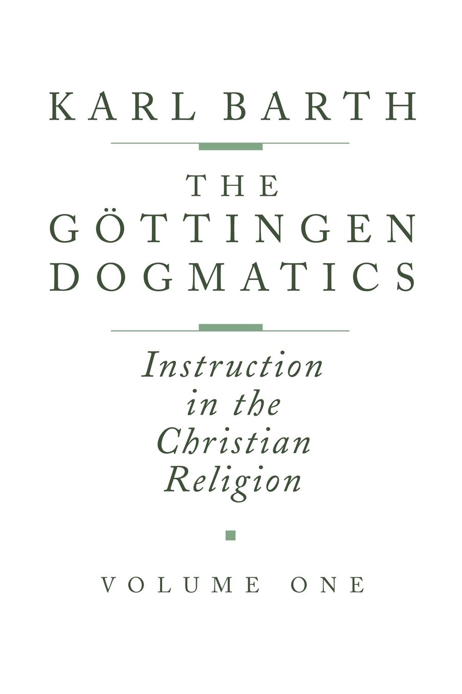 Gottingen Dogmatics
