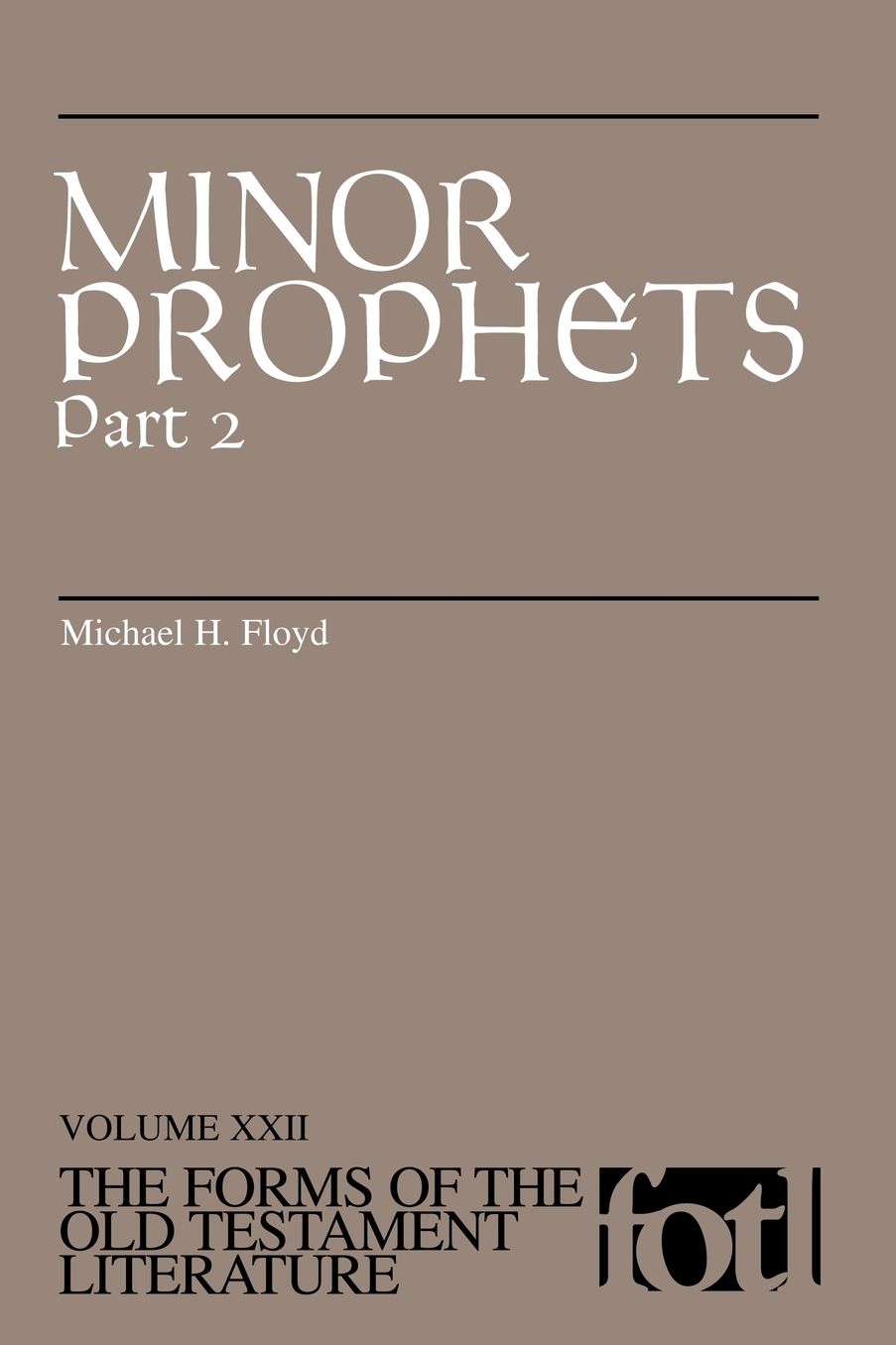 Forms Of Old Testament Literature