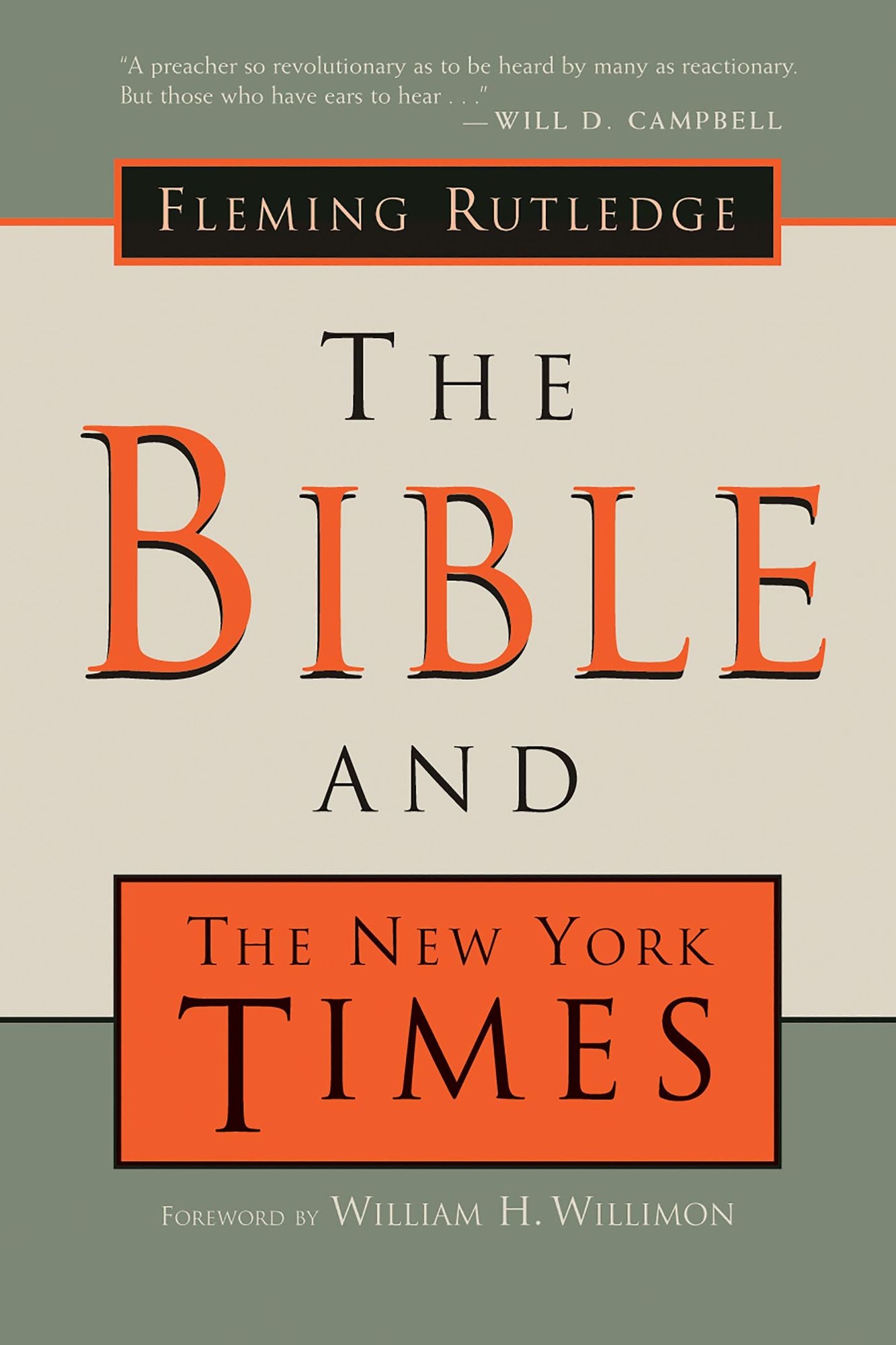 The Bible And The New York Times