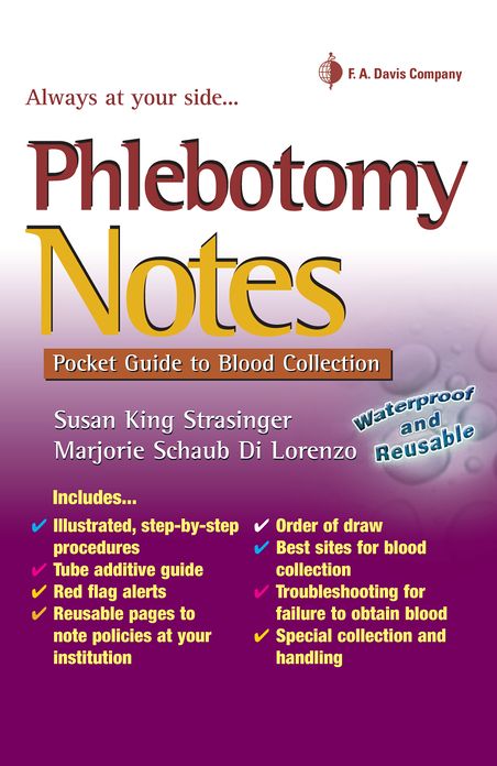 Phlebotomy Notes: Pocket Guide to Blood Collection