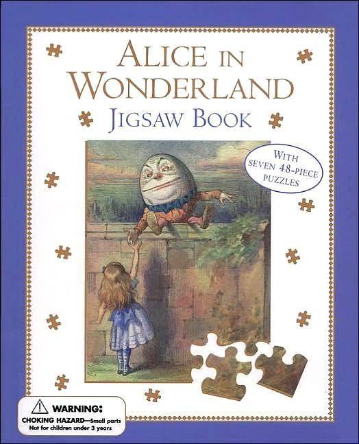 Alice in Wonderland Jigsaw Book