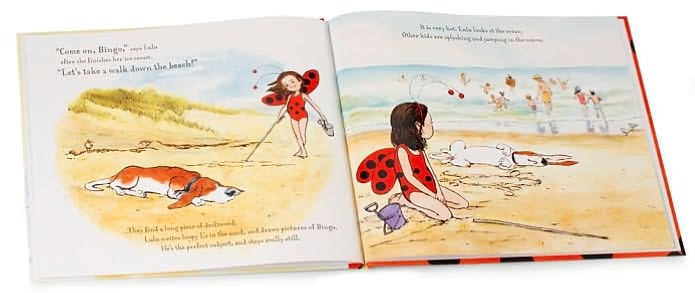 Ladybug Girl at the Beach