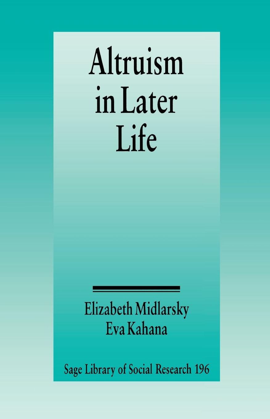 Altruism in Later Life