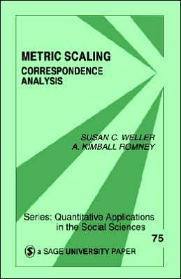 Metric Scaling: Correspondence Analysis
