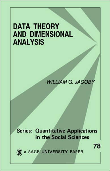 Data Theory and Dimensional Analysis