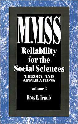 Reliability for the Social Sciences: Theory and Applications