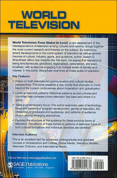 World Television: From Global to Local (Communication and Human Values Series)