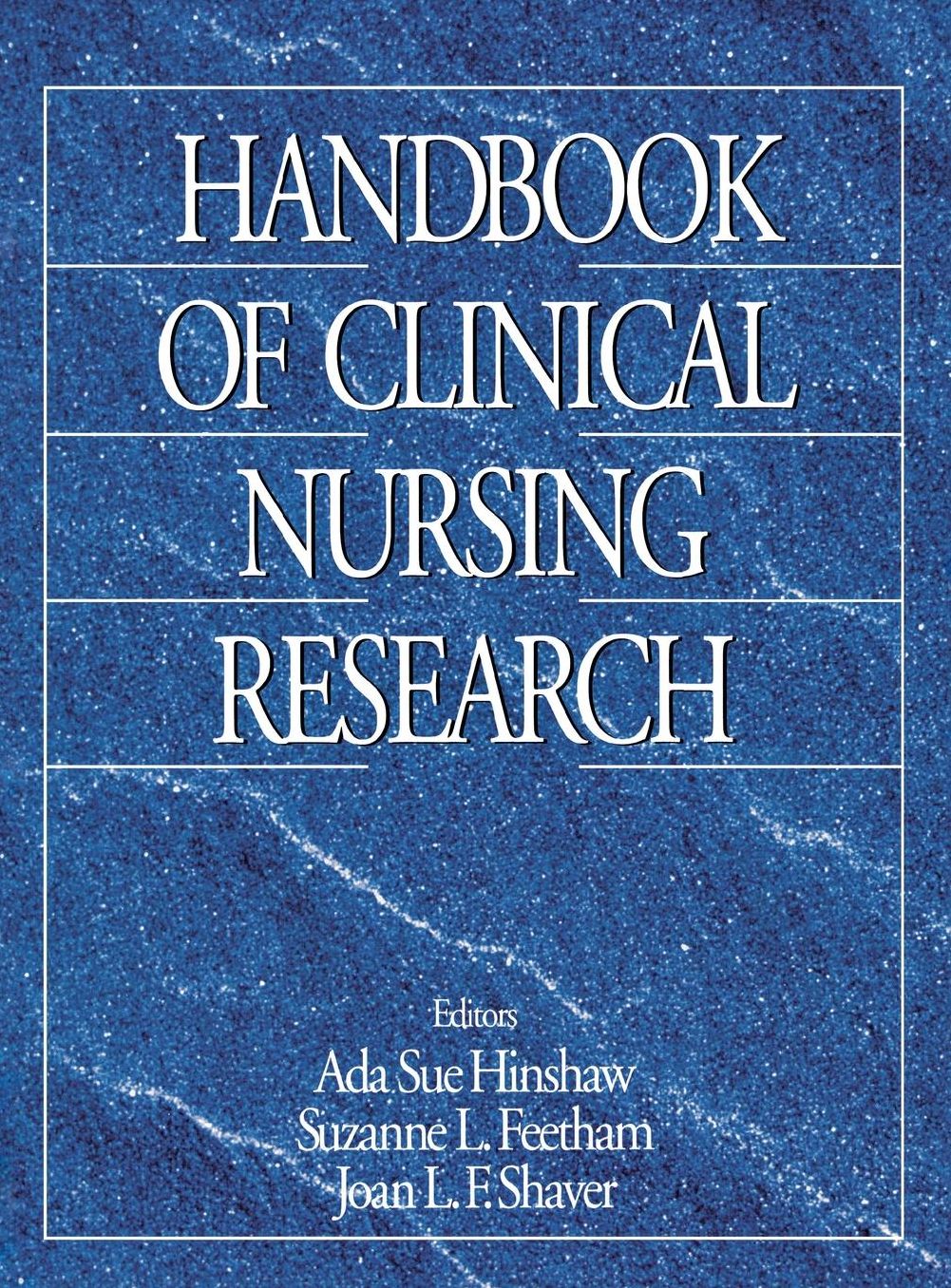 Handbook of Clinical Nursing Research