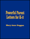 Powerful Parent Letters for K-3