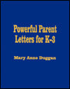 Powerful Parent Letters for K-3