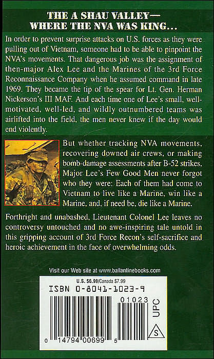 Force Recon Command: 3rd Force Recon Company in Vietnam, 1969-70