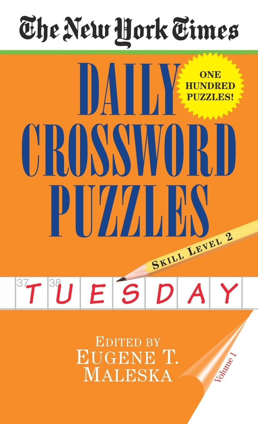 The New York Times Daily Crossword Puzzles: Tuesday, Level 2