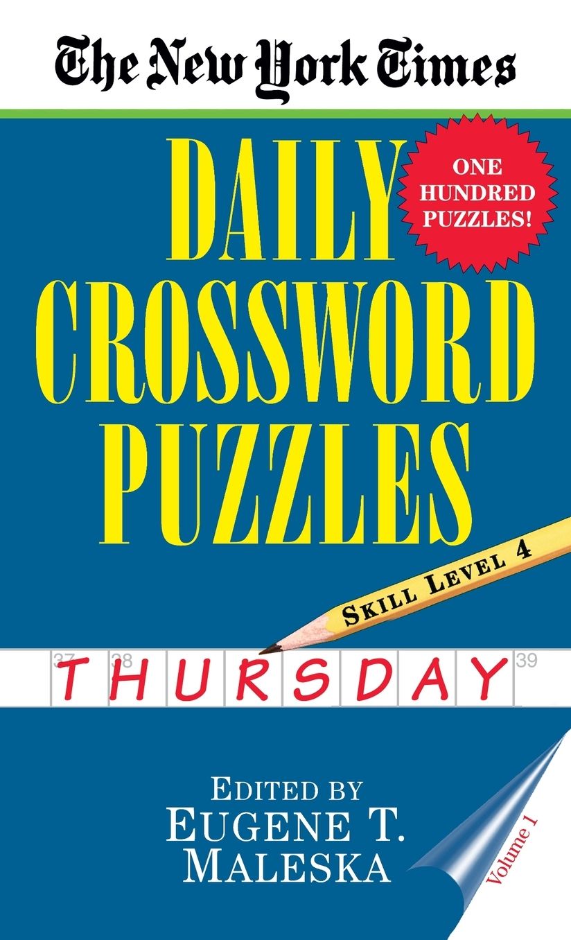 The New York Times Daily Crossword Puzzles: Thursday, Level 4